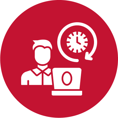 متابعة بعد انتهاء العمل 